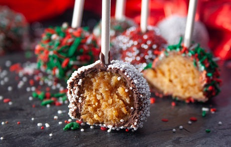 Festive Cake Pops