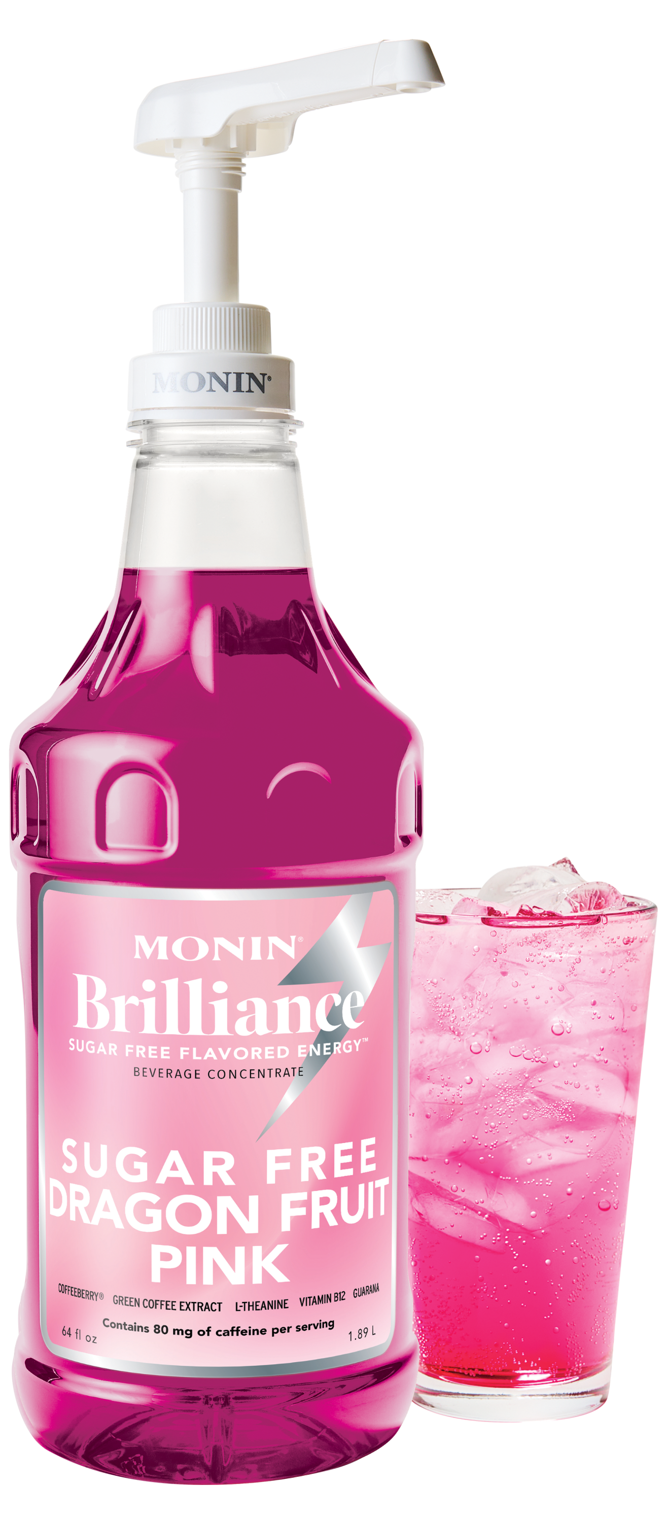Dragon Fruit Rosa Sin Azúcar - Brilliance Energy Monin - Monin LATAM