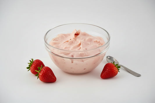 Queso Crema de Fresa y Rosas