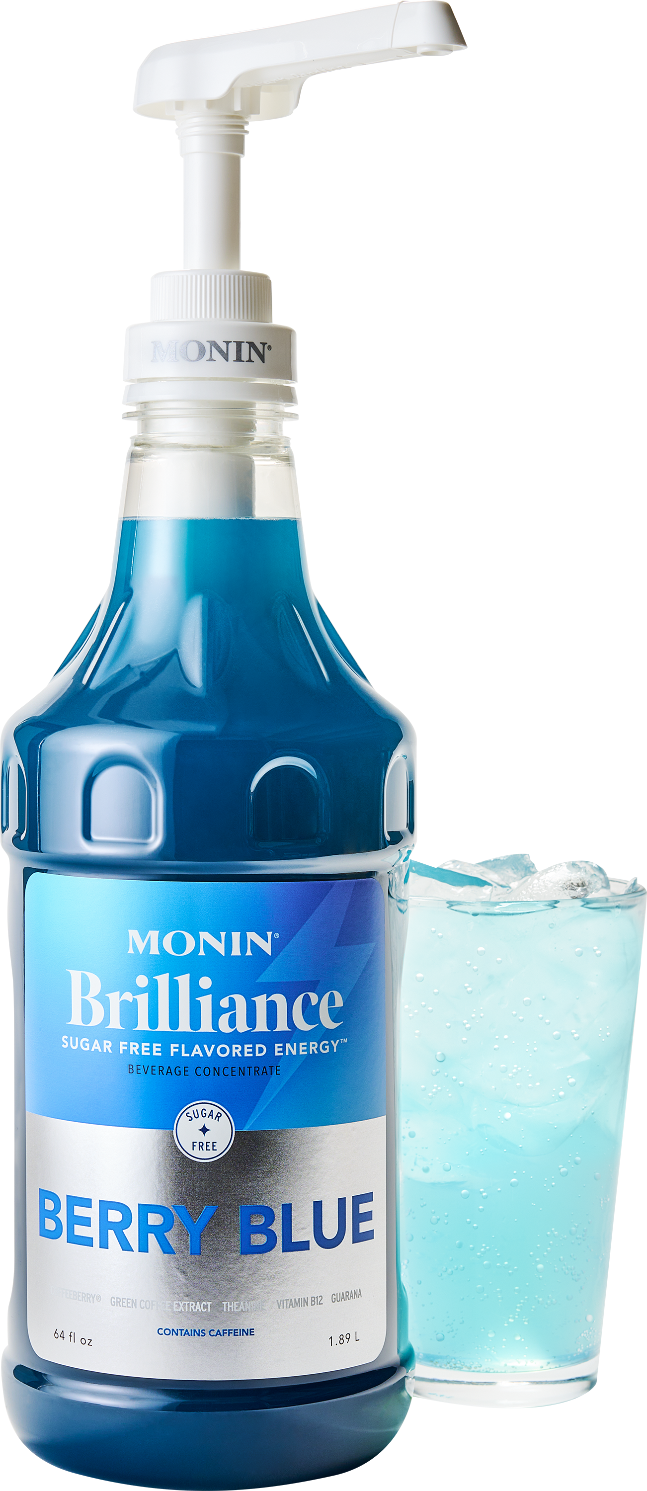 Berry Azul Brilliance Energy Sin Azúcar Monin