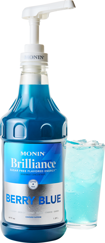 Berry Azul Brilliance Energy Sin Azúcar Monin