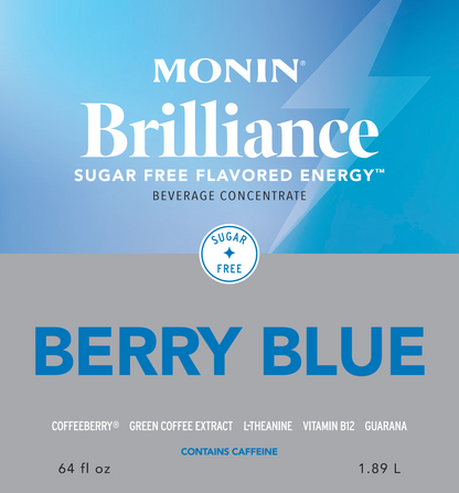 Berry Azul Brilliance Energy Sin Azúcar Monin