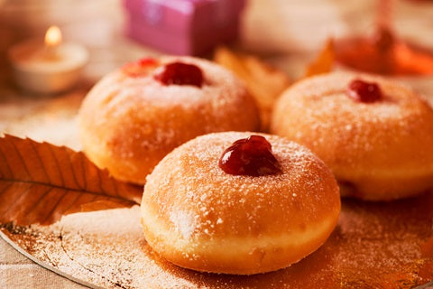 Mixed Berry Sufganiyot