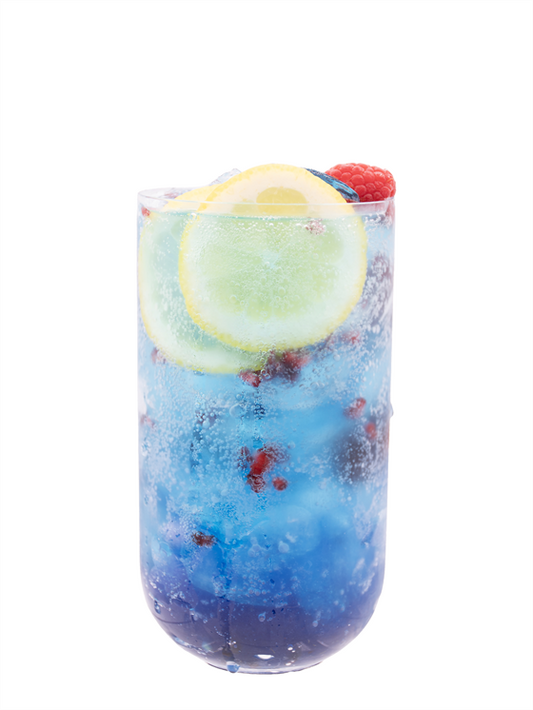 Soda de Frambuesa Azul