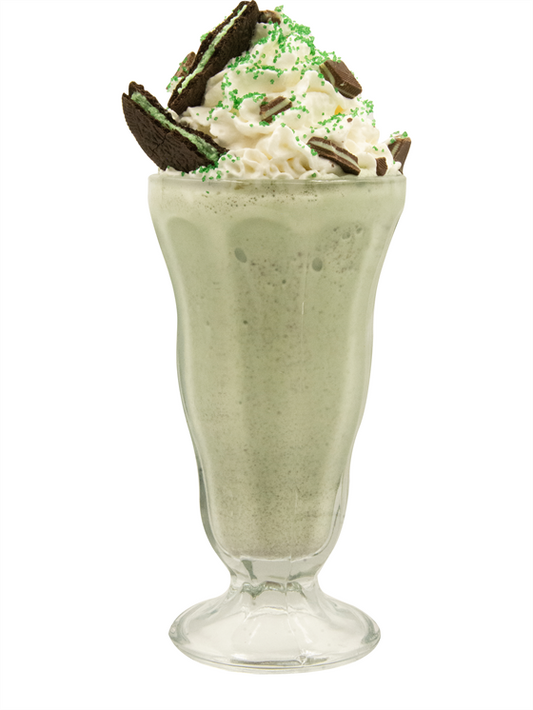 Batido de Menta Verde y Galleta de Chocolate