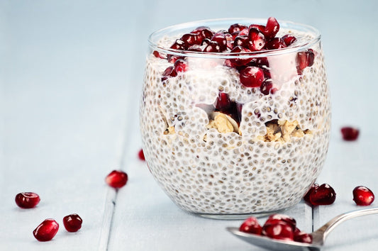 Pomegranate Chia Parfaits