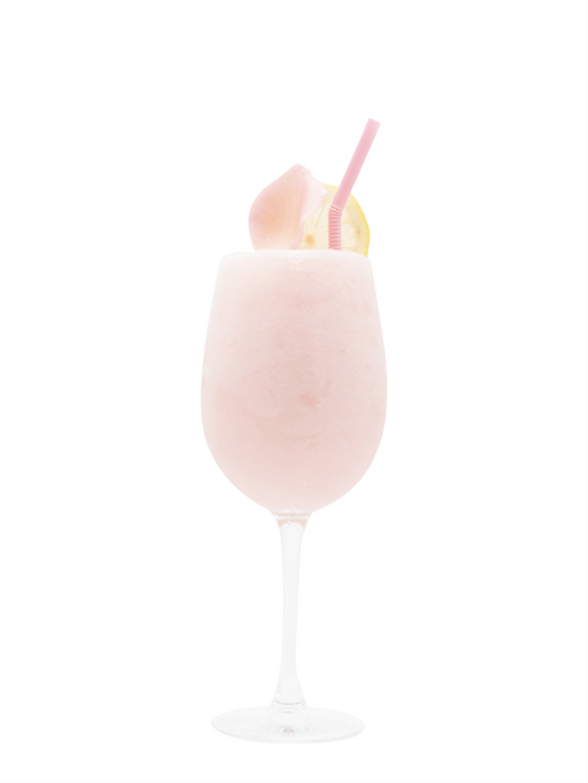 frosé de rosas de fresa