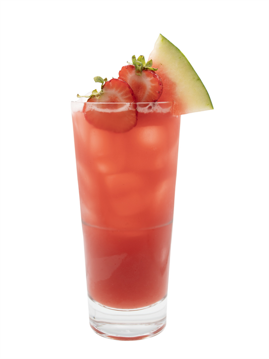 Móctel de Sandía y Frutos Rojos