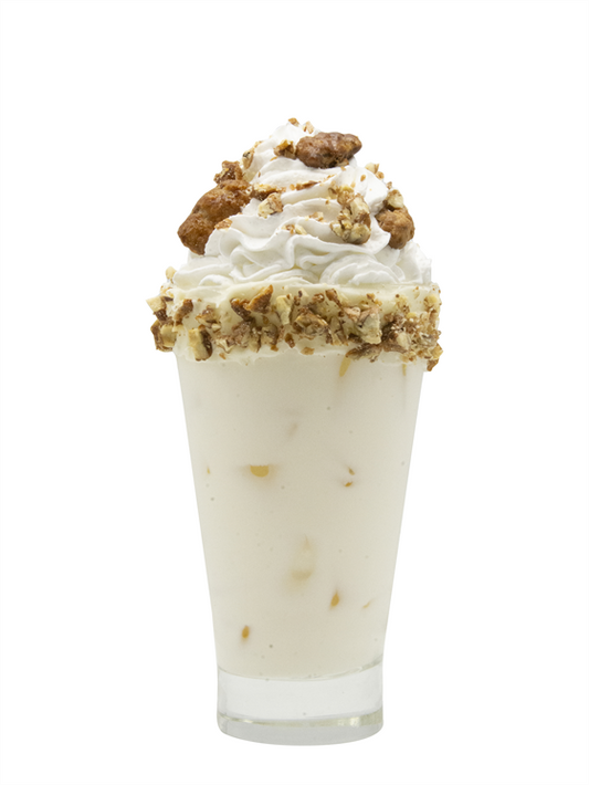 mantequilla de nuez y crema de soda