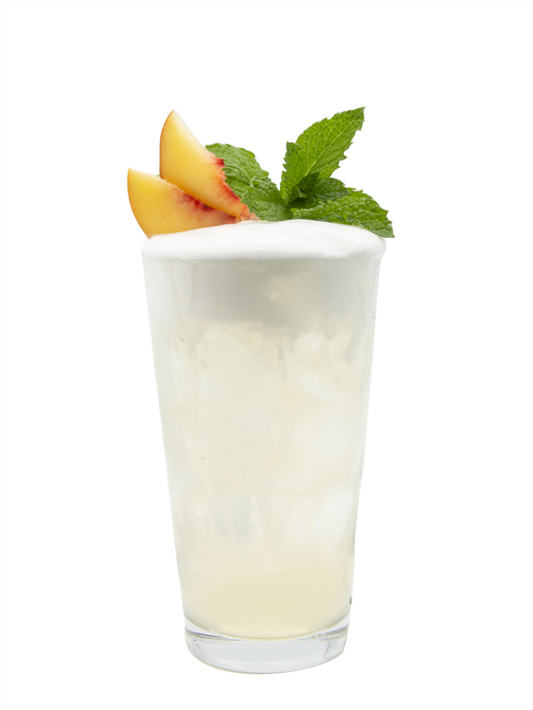 refresco sucio de melocotón