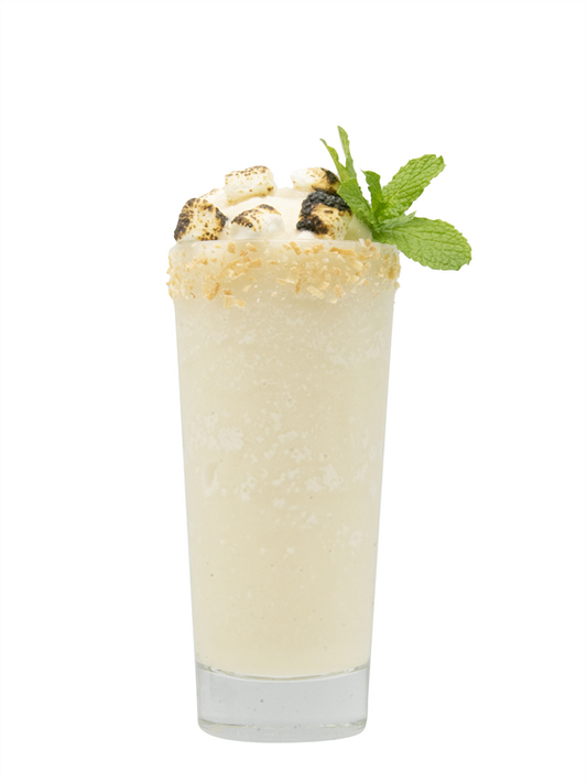 colada de coco tostado