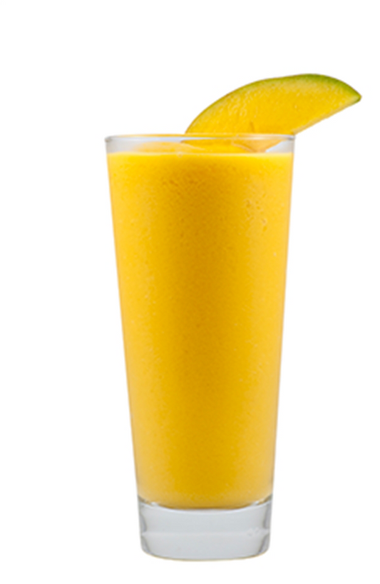 Smoothie de yogurt de mango con especias