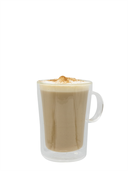 latte de mango con chocolate blanco