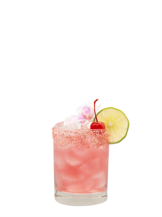 Margarita de Flor de Jamaica y Cereza