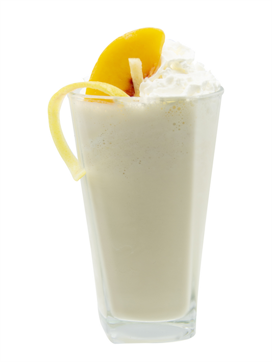 batido de durazno yuzu