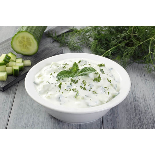 Salsa tzatziki de pepino