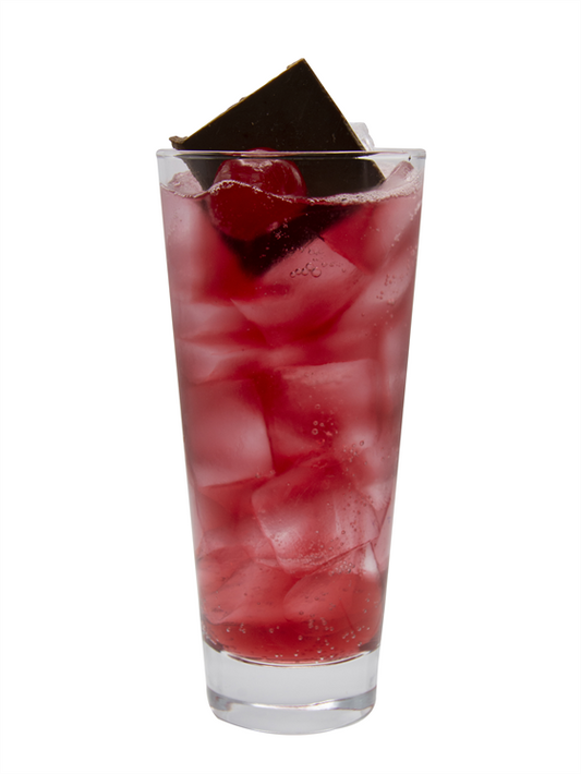 Soda de Cereza Moca con Almendra Tostada