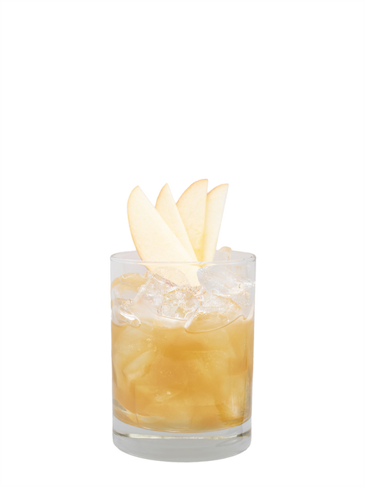 Old Fashioned de Mantequilla de Maní y Manzana