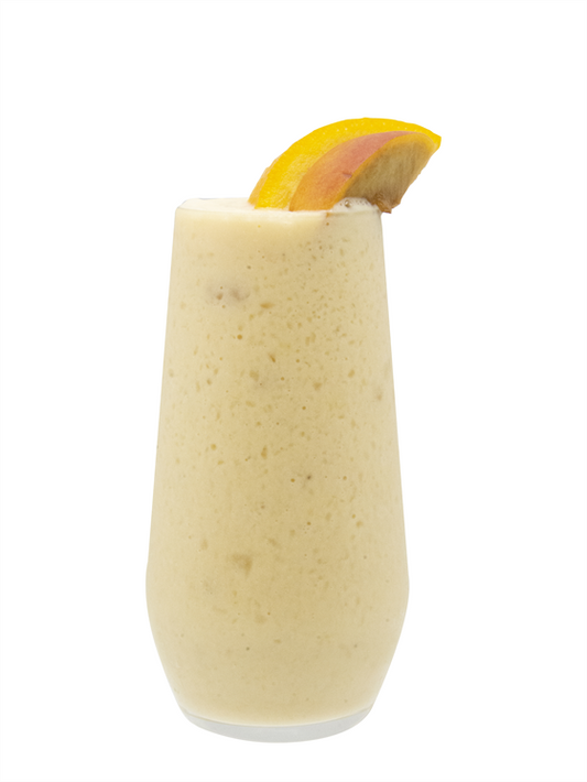 batido tropical de durazno