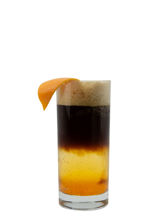Soda de Naranja con Café Espresso