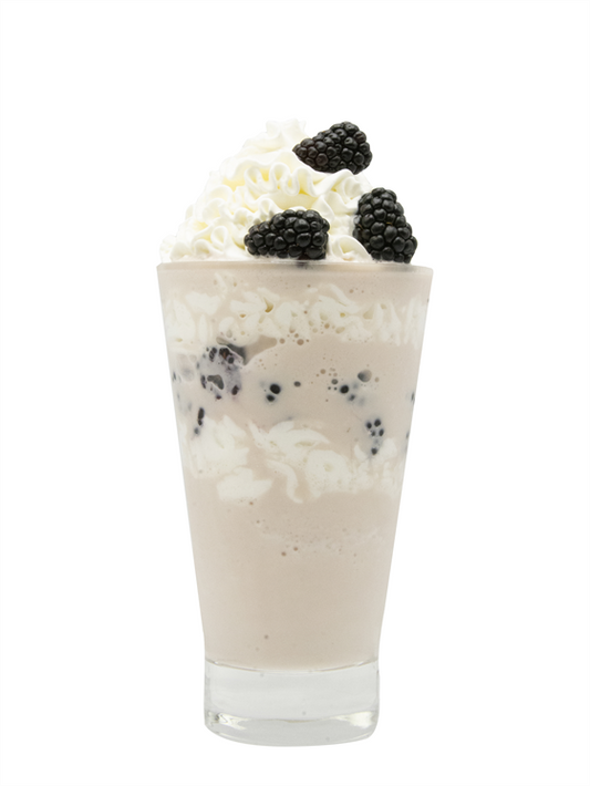 batido de parfait de moras silvestres