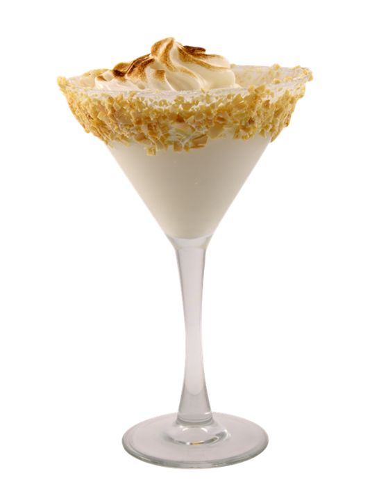 Martini de pay de crema de coco