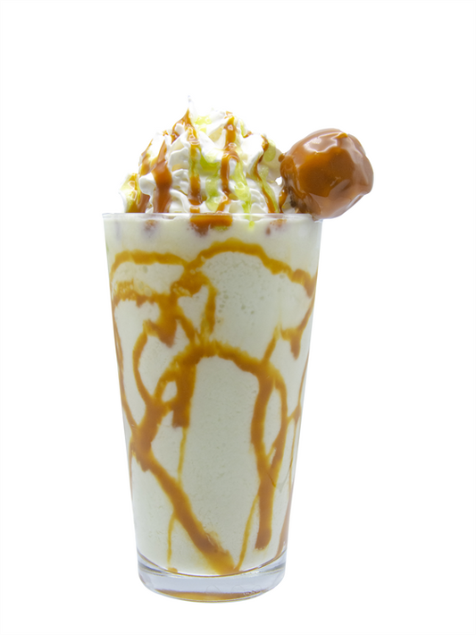 Batido de manzana y caramelo