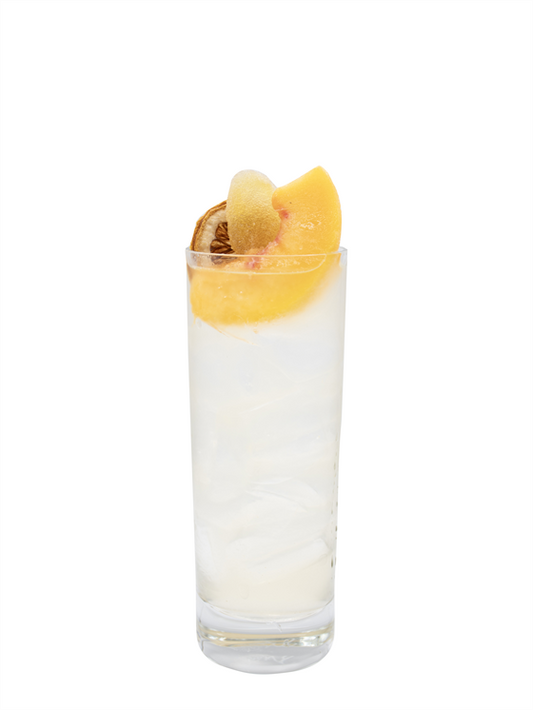 Soda de Jengibre y Durazno