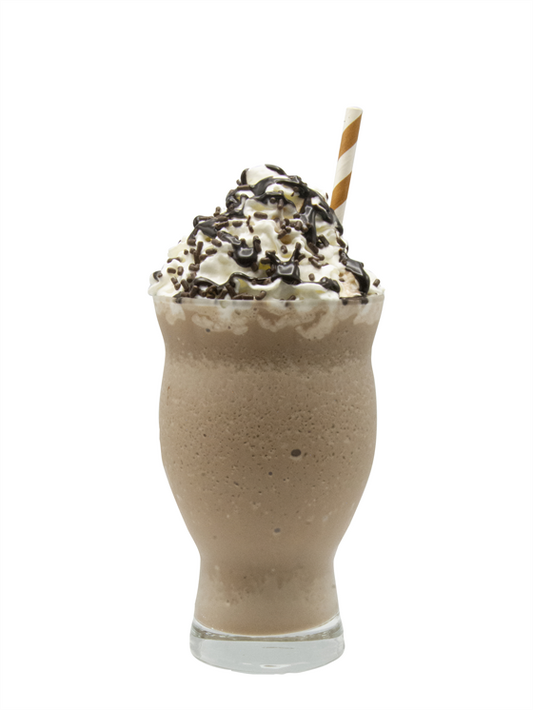 batido de chocolate y nueces de macadamia