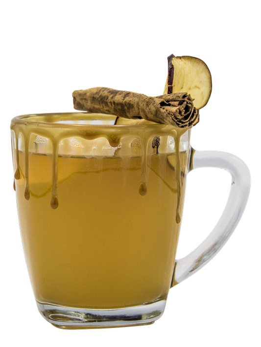 caramelo salado manzana caliente toddy