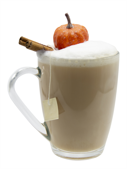 té chai de calabaza con leche