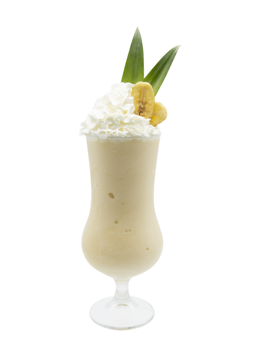 licuado de banana colada