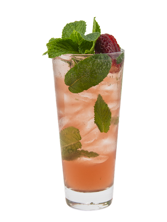 Mojito de Fresa Rosada