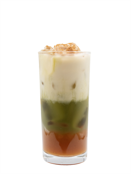 Matcha de Calabaza Especiada y Maple