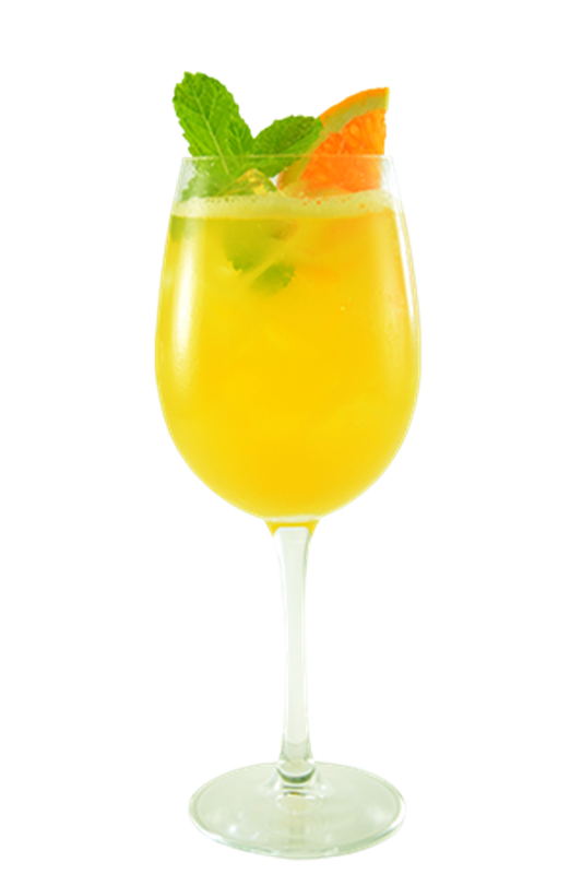 Mimosa de mango y maracuyá