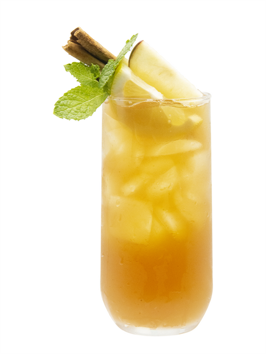 palmer de manzana con caramelo