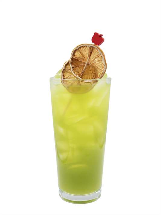 Limonada con Matcha y Manzana