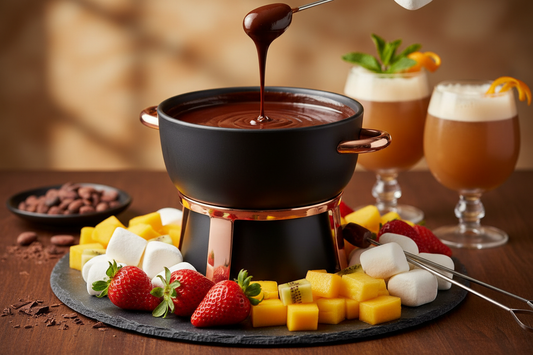 Dark Chocolate Caramel Fondue