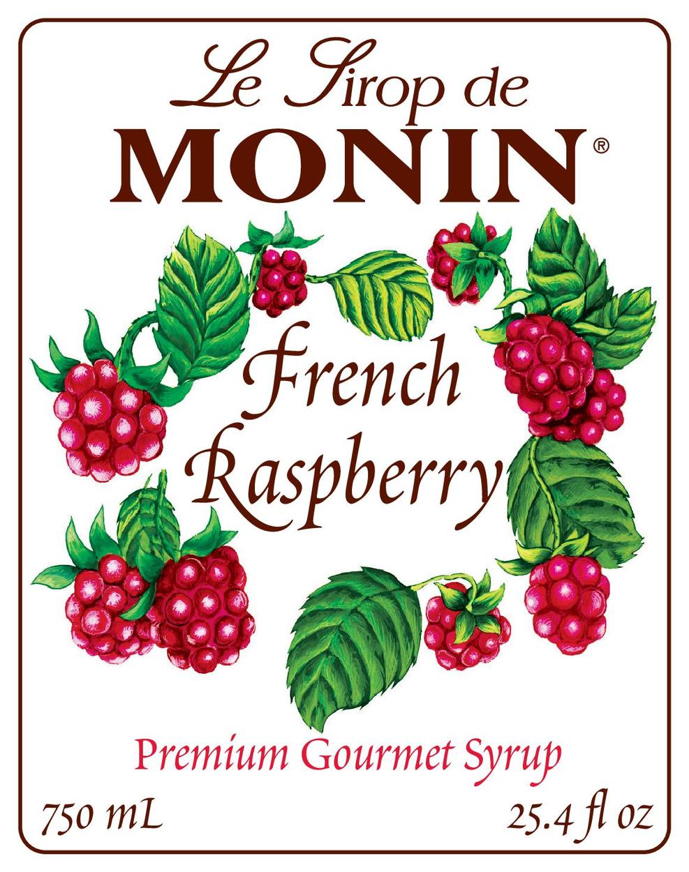 Jarabe con sabor a frambuesa francesa - Monin - Monin LATAM