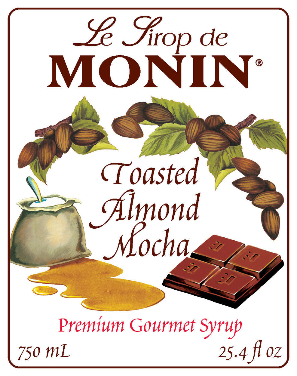 Toasted Almond Mocha Syrup