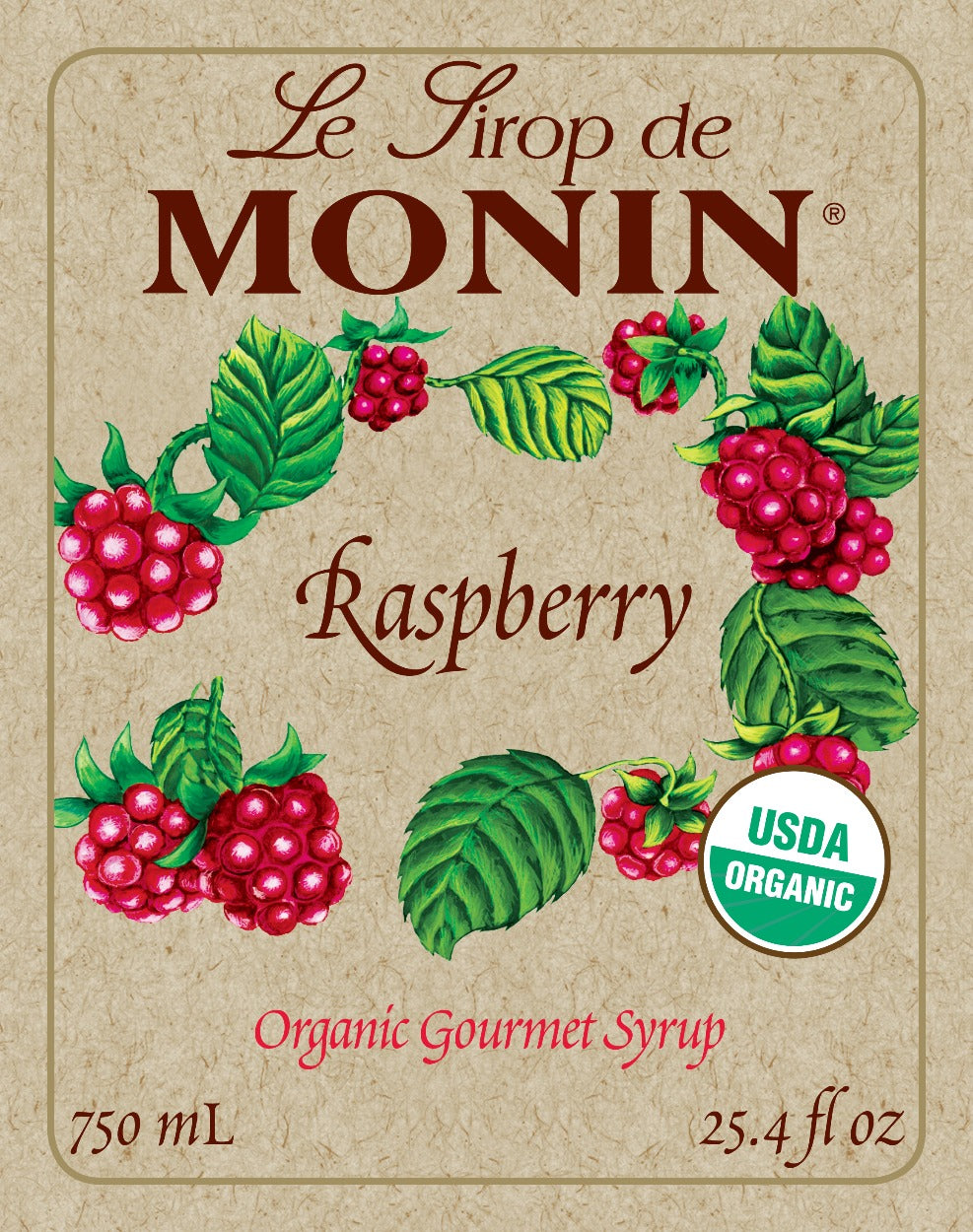 Organic Raspberry Syrup