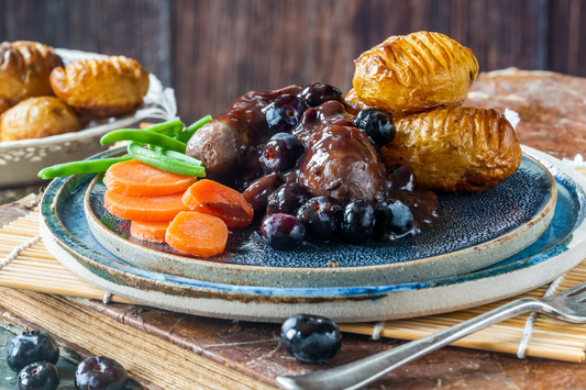 Cranberry Blueberry Compote