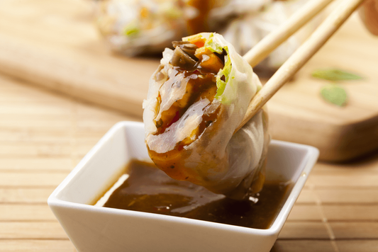 Glaseado de soja y jengibre