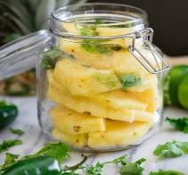 Spicy Pickled Pineapple